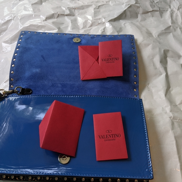 Valentino studded clutch 12x7x2 BNWT - Picture 10 of 16